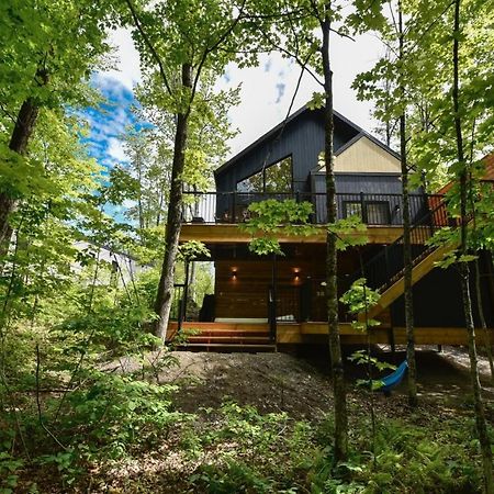 Chalet Bellevue Luxe Avec Spa Et Local A Velo Pont-Rouge Екстер'єр фото