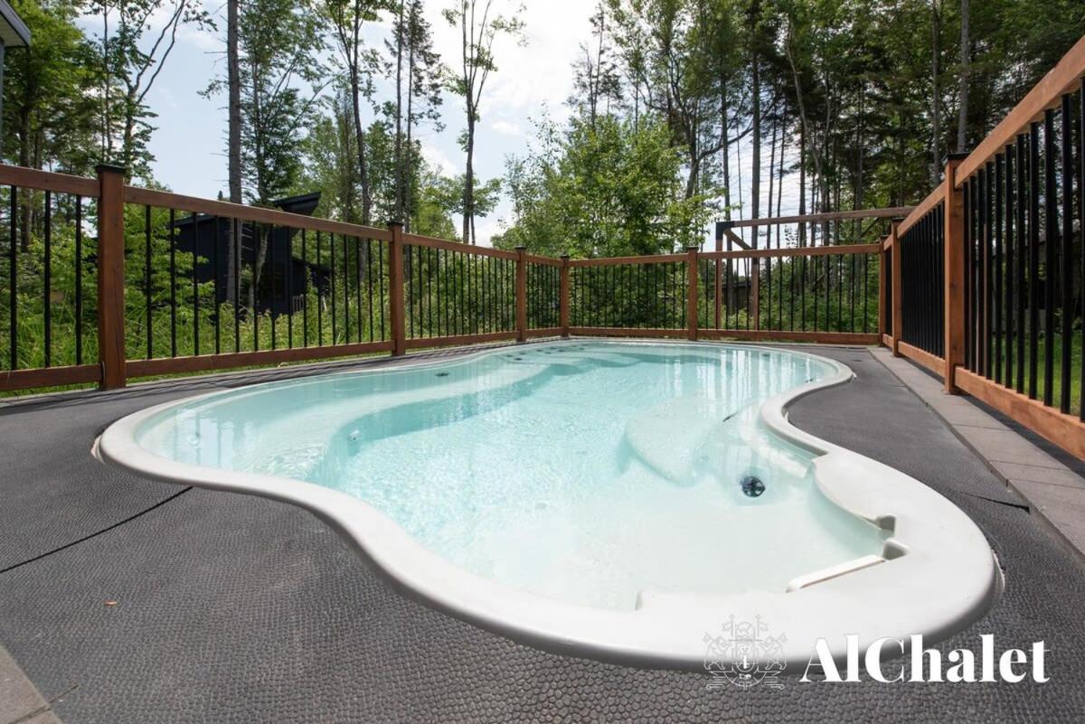 Chalet Bellevue Luxe Avec Spa Et Local A Velo Pont-Rouge Екстер'єр фото