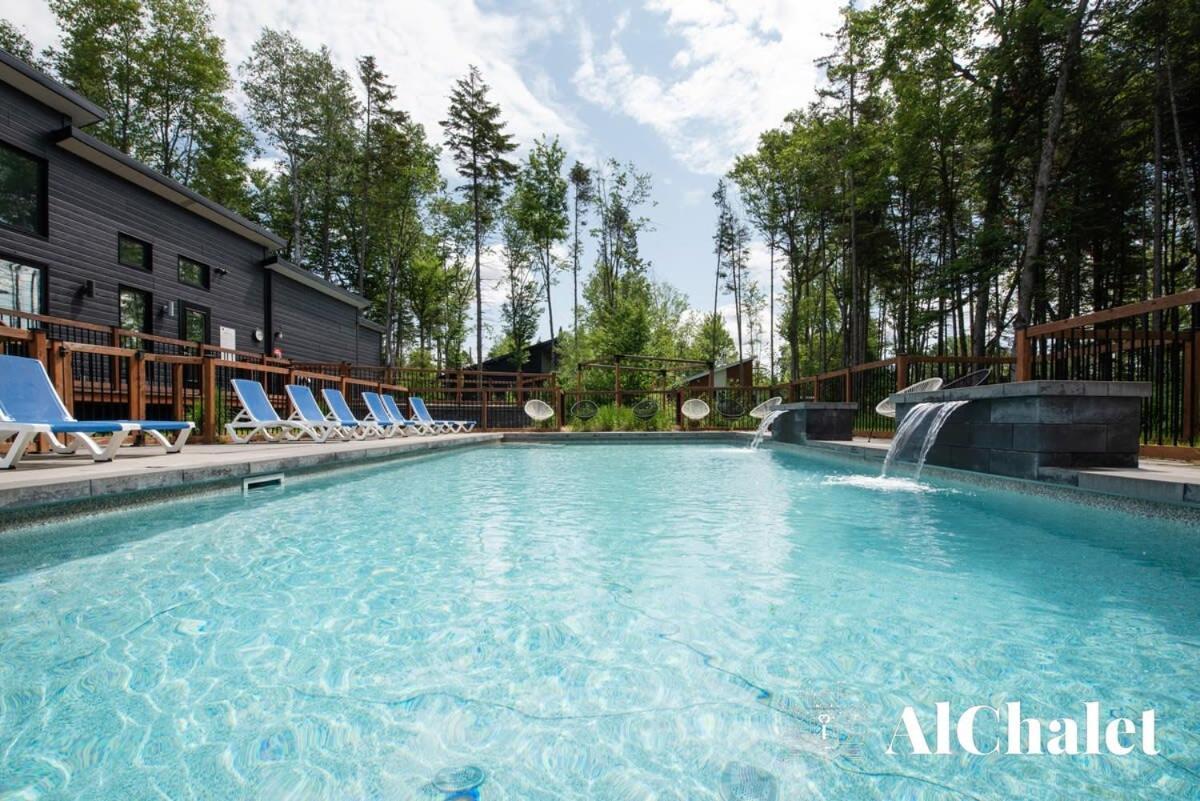 Chalet Bellevue Luxe Avec Spa Et Local A Velo Pont-Rouge Екстер'єр фото