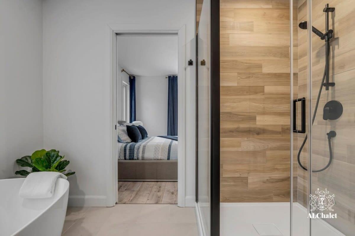 Chalet Bellevue Luxe Avec Spa Et Local A Velo Pont-Rouge Екстер'єр фото