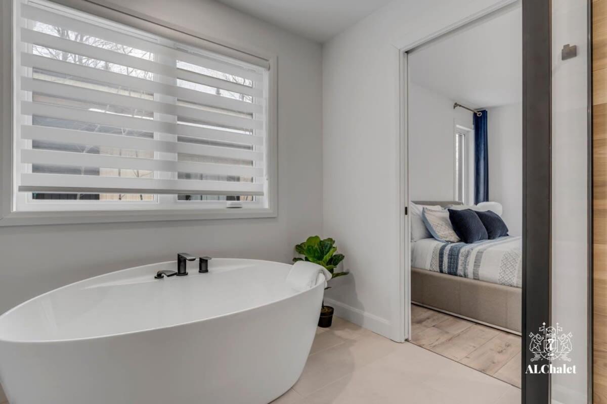 Chalet Bellevue Luxe Avec Spa Et Local A Velo Pont-Rouge Екстер'єр фото