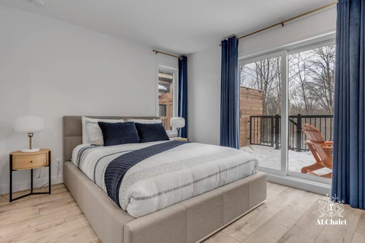 Chalet Bellevue Luxe Avec Spa Et Local A Velo Pont-Rouge Екстер'єр фото