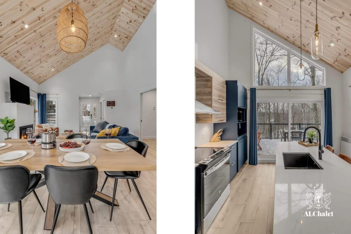 Chalet Bellevue Luxe Avec Spa Et Local A Velo Pont-Rouge Екстер'єр фото