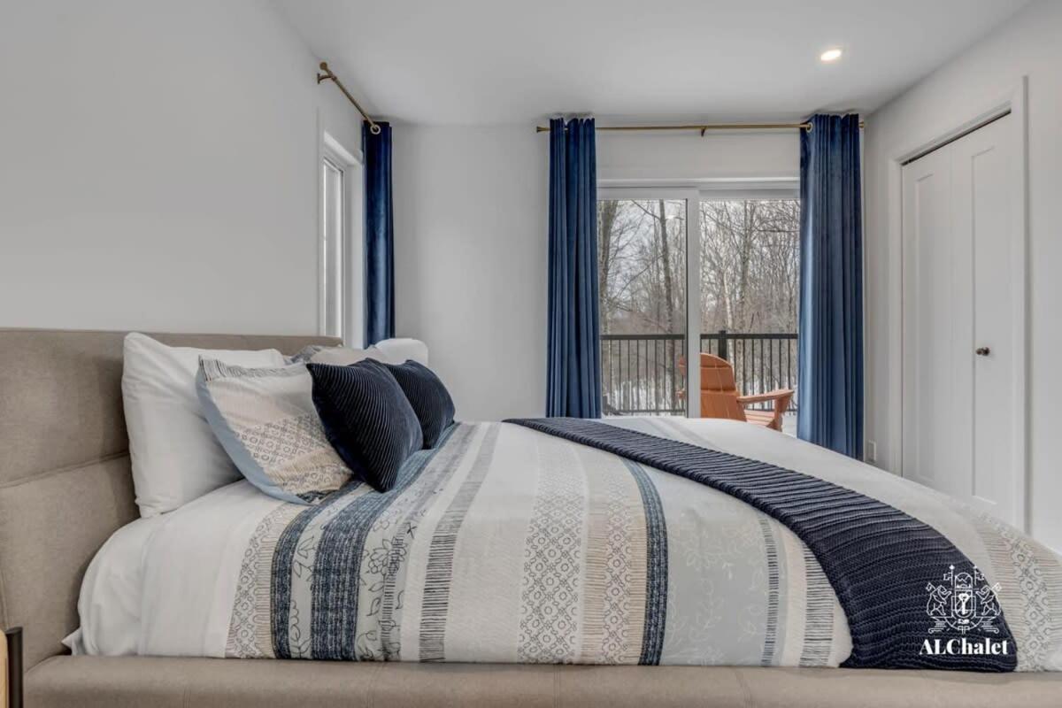Chalet Bellevue Luxe Avec Spa Et Local A Velo Pont-Rouge Екстер'єр фото