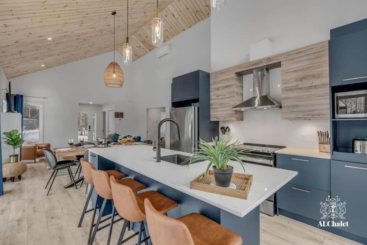 Chalet Bellevue Luxe Avec Spa Et Local A Velo Pont-Rouge Екстер'єр фото