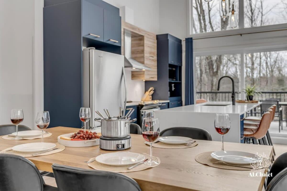 Chalet Bellevue Luxe Avec Spa Et Local A Velo Pont-Rouge Екстер'єр фото