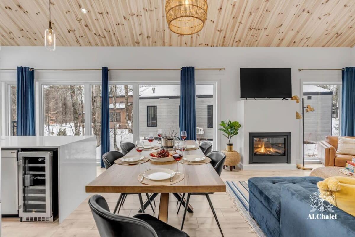 Chalet Bellevue Luxe Avec Spa Et Local A Velo Pont-Rouge Екстер'єр фото