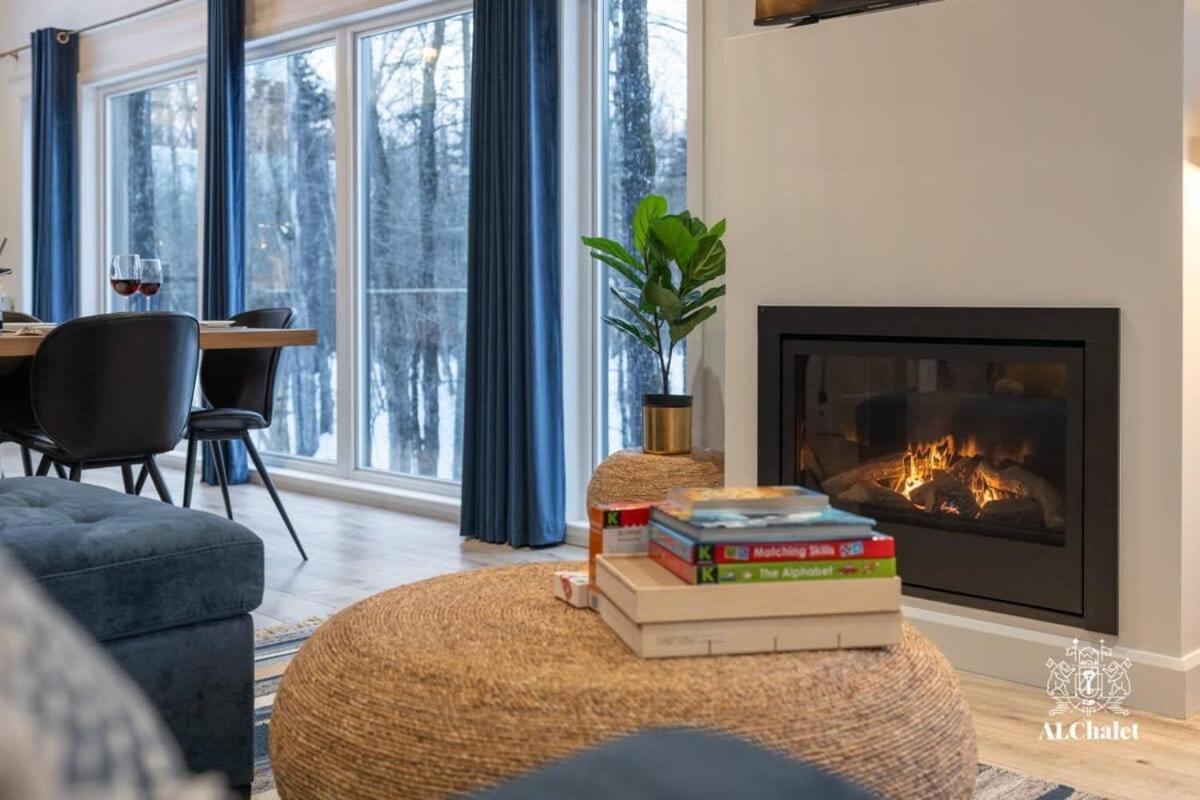 Chalet Bellevue Luxe Avec Spa Et Local A Velo Pont-Rouge Екстер'єр фото