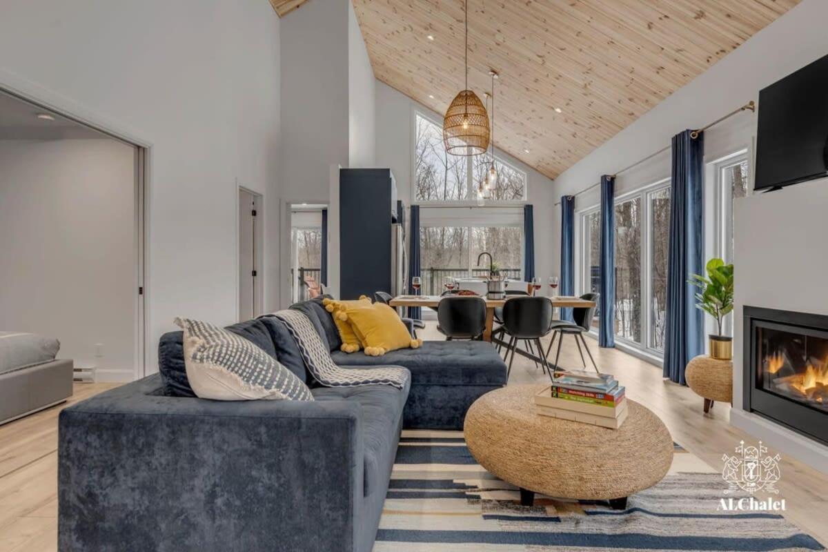 Chalet Bellevue Luxe Avec Spa Et Local A Velo Pont-Rouge Екстер'єр фото