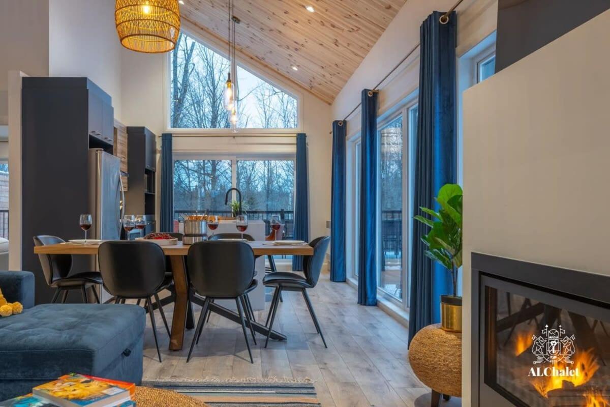 Chalet Bellevue Luxe Avec Spa Et Local A Velo Pont-Rouge Екстер'єр фото