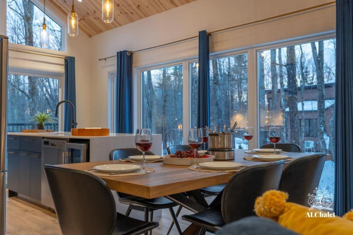 Chalet Bellevue Luxe Avec Spa Et Local A Velo Pont-Rouge Екстер'єр фото