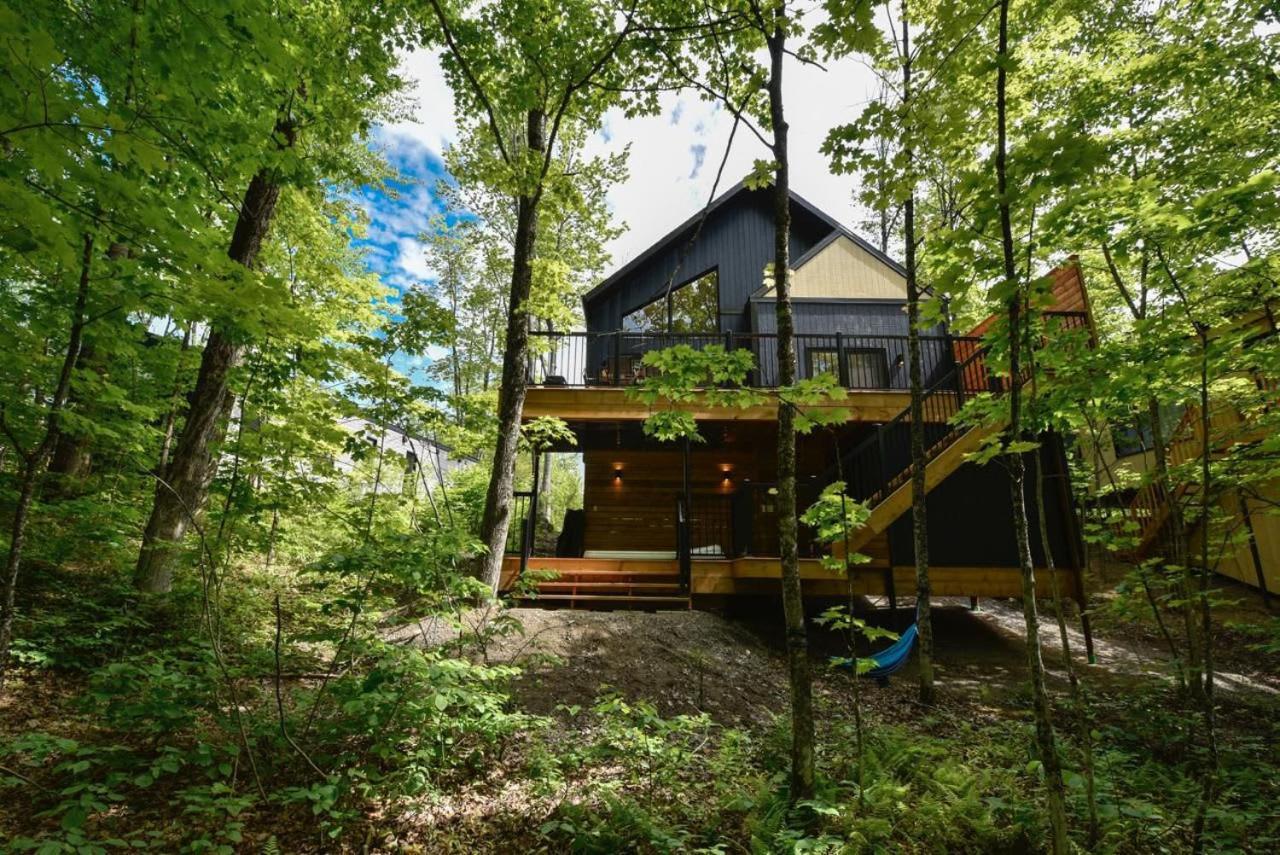 Chalet Bellevue Luxe Avec Spa Et Local A Velo Pont-Rouge Екстер'єр фото