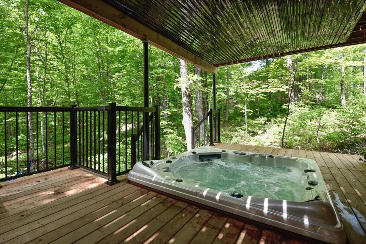 Chalet Bellevue Luxe Avec Spa Et Local A Velo Pont-Rouge Екстер'єр фото